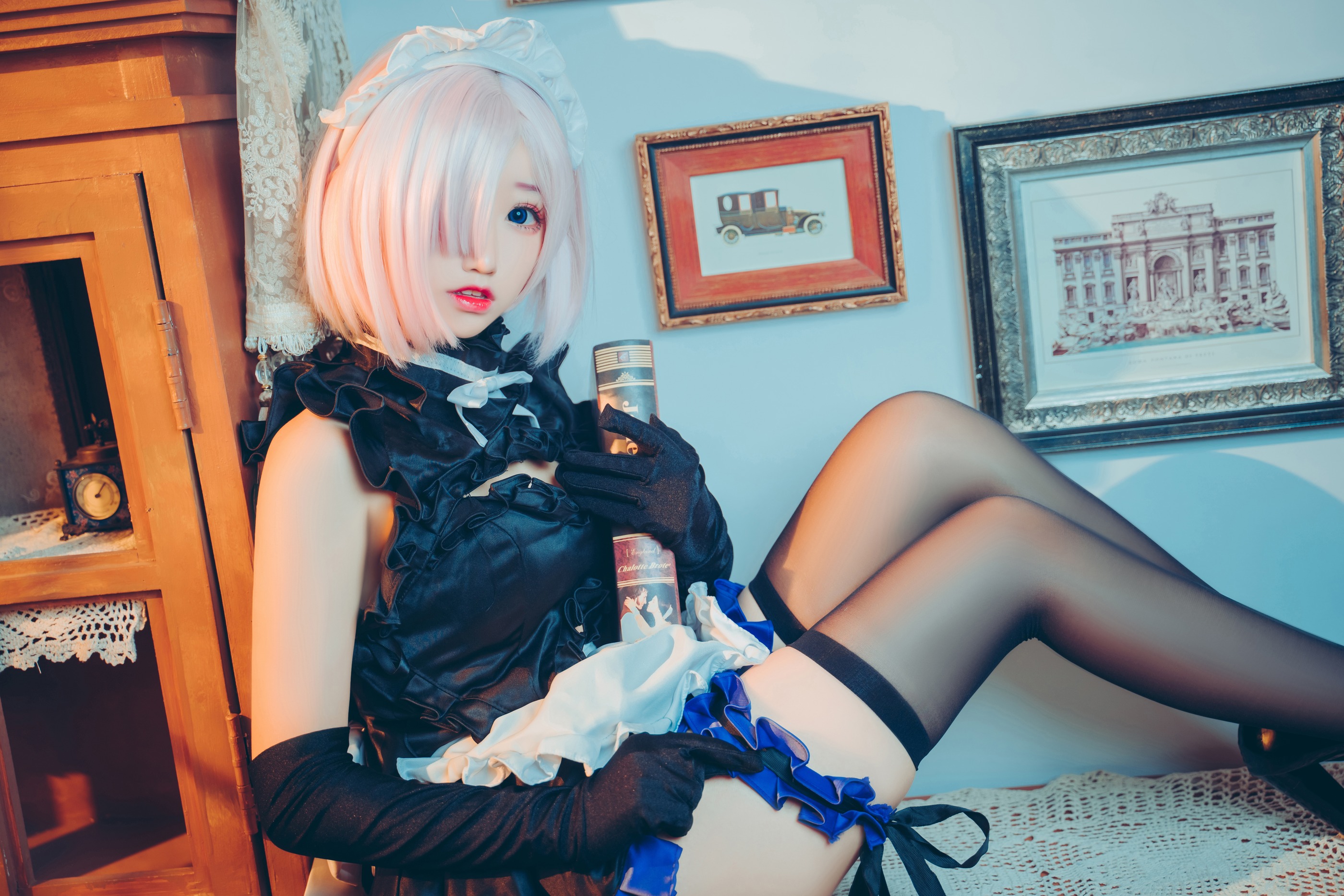 图片[1]-猫君君 – NO.011 _MaoJun 玛修女仆 [25P]-XikXak